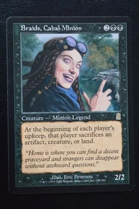 Magic The Gathering MTG BRAIDS, CABAL MINION Odyssey LP Lightly Played - Bild 1 von 2