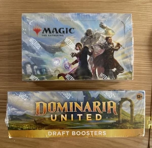 Magic the Gathering Dominaria United Draft Booster Box - MTG - New & Sealed - Picture 1 of 4