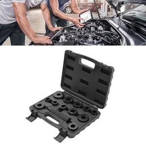 Universal Press and Pull Sleeve Kit Bushing Bearing Seal Driver Removal Tool Set - Foto 1 di 13