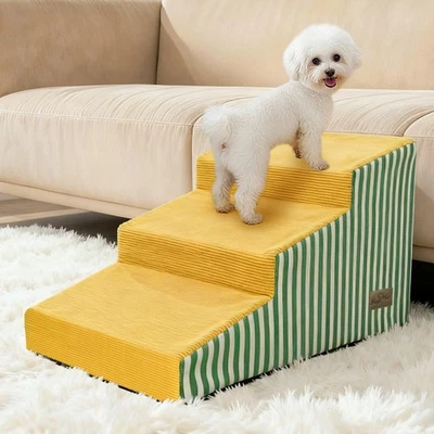 3/4/5 Steps Dog Ramp Steps For Bed Sofa Car Pet Stairs for Puppies & Senior Pets - image 1 of 4