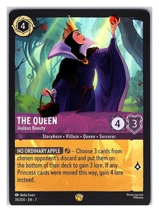 The Queen #74/204 Archazia's Island Disney lorcana tcg - Picture 1 of 2