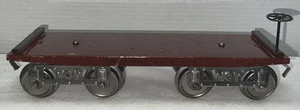 LIONEL PREWAR STANDARD GAUGE #11 PENNSYLVANIA RR TINPLATE FLAT CAR - Picture 1 of 8
