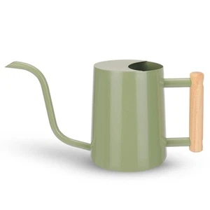 Watering Can Indoor Plants Sage Green 35 Oz Cute Watering Can Indoor Metal Wa... - Picture 1 of 7
