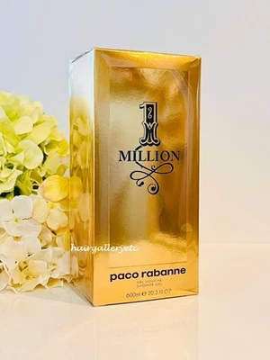 Original Paco Rabanne 1 Million Shower Gel 600 ml / 20.3 oz JUMBO FRESH SEALED - Image 1 of 3