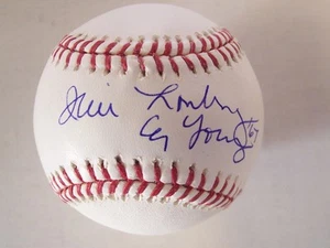 JIM LONBORG CY YOUNG 67 AUTOGRAPH RAWLINGS MLB BASEBALL BALL AUTO JSA COA ROMLB - Picture 1 of 1