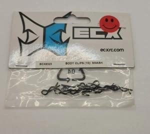 ECX Body Clips Smash 1/18th Rc Mini T 1.0 Vintage Rc 10 pcs ECX8323 - Picture 1 of 1