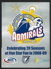2008-09 Norfolk Admirals AHL Hockey Schedule !!! Liberty Tax
