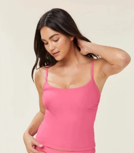 Canotta da bagno Andie The Longline Tank Rogue rosa taglia media nuova - Foto 1 di 12
