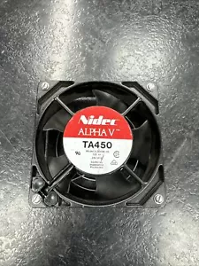 NIDEC A30135-89 TA450 12038 12CM 230V 0.130A AC Cooling Fan 120*120*38mm - Picture 1 of 3