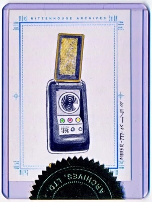 Star Trek TOS Art & Images Communicator Sketch by Steven Miller Case Topper #NNO - Image 1 of 2