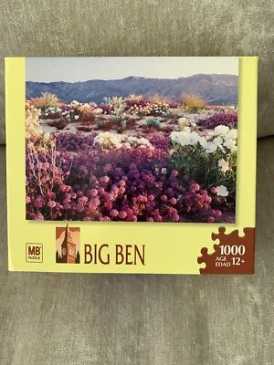 Rompecabezas Big Ben 1000 piezas - Flores del desierto, usado 2007 Foto 1 de 3