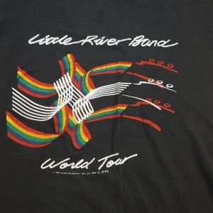 VINTAGE 1981 LITTLE RIVER BAND CONCERT TOUR Rock T SHIRT Mens M SCREEN STARS  - Picture 1 of 6