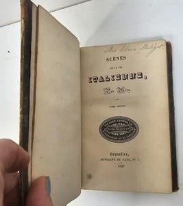 Scènes de la Vie Italienne Pub by Dumont Vol 2 1837 Brusels - Bild 1 von 11