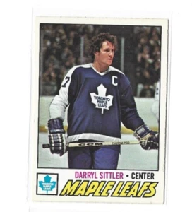 1977-78 O-Pee-Chee #38 Darryl Sittler VG - Picture 1 of 2
