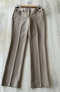Express beige braun Stretch Tasche gerade Hose Gr. 0R - Bild 1 von 11