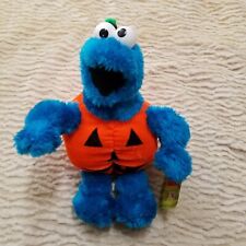 Cookie Monster Halloween Sesame Street Stuffed Animal 13" Sesame Workshop X443