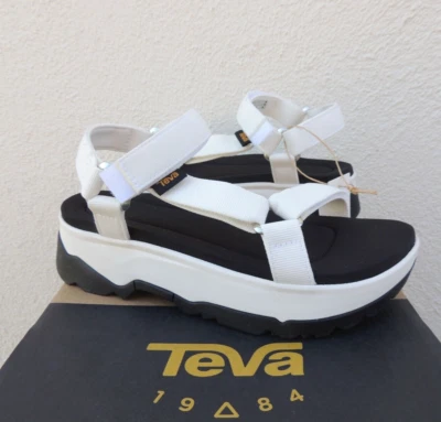 TEVA JADITO SANDALIAS UNIVERSALES PLATAFORMA PLANA ESPUMA TIRAS, US 6/ EUR 37 ~ NUEVAS EN CAJA Foto 1 de 4