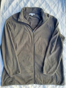 Mens Fleece Amazon Essentials Full Zip 3XL Tall Charcoal Gray - Picture 1 of 10