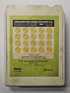 ELVIS PRESLEY Gold Award Hits 8 Track - Tested - Picture 1 of 1