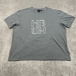 Camiseta Hugo Boss Para Hombre 2XL Calce Regular Gris Jaspeado Gráfico Manga Corta - Imagen 1 de 9