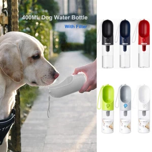 PETKIT Borraccia Portatile per Cani 400ml Viaggio Passeggio Pet Borraccia Dispenser - Foto 1 di 15