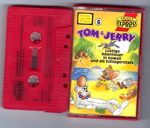 Hörspiel MC - Tom & Jerry - in Hawaii und als Schlagerstars ariola express 1982 - Bild 1 von 1