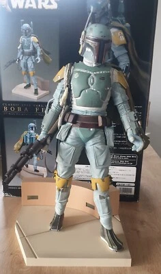 Kotobukiya Star Wars ARTFX Boba Fett Empire Strikes Back 1/7 Loose - Photo 1/4