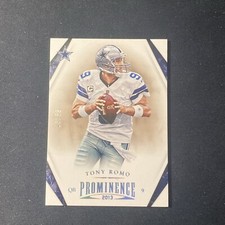 2013 Panini Prominence #26 Platinum Tony Romo #'D /99 COWBOYS HOF HALL OF FAME
