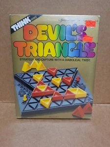 DEVIL’S TRIANGLE (Sealed) strategy game Pressman 1986 in box Capture the Devil - Picture 1 of 7