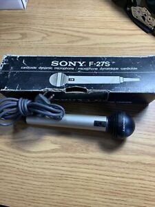 SONY Microphone Cardioid Dynamic Microphone F-27S