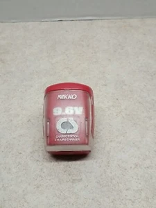 NIKKO 9.6V NICD Rechargeable Battery Compact 4 Hour Quick Charger Red - Picture 1 of 3