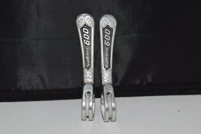 Juego de palanca de cambios Shimano 600EX Arabesco tubo descendente vintage retro años 70 aleación nuevo de Lote Antiguo Foto 1 de 4