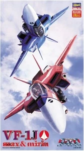 Hasegawa Macross VF-1J Valkyrie Max & Milia 1/72 scale Plastic model 65763 Japan - Picture 1 of 7