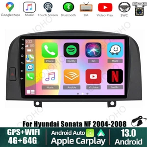 64GB For Hyundai Sonata NF 2004-2008 Android 13 Car Stereo Radio Navi BT Carplay - Picture 1 of 21