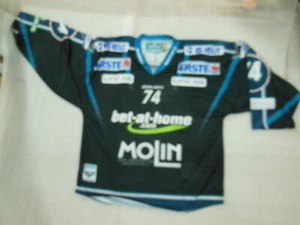 signed AUSTRIAN Ice Hockey Jersey - Black Wings Linz - 2014-2015 - OBERKOFLER - Picture 1 of 7