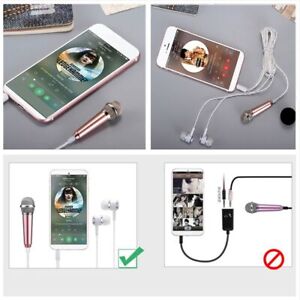 New Notebook Cell Phone Speaker Mini Microphone With Headphone Stereo