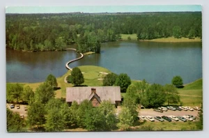 Callaway Gardens Pine Mountain Georgia c1960s Cars Aerial View Chrome Postcard - Picture 1 of 2