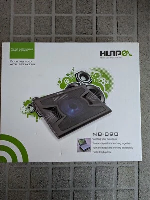 HUNPOL Cooling Pad Notebook mit Lautsprechern - Bild 1 von 4