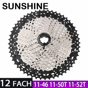 Sunshine 12 Speed MTB Fahrrad Kassette Fahrrad 11-46 11-50T 11-52T Für Shimano - Bild 1 von 8