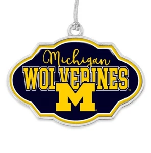 43437 Michigan Wolverines Marco Ornamento - Imagen 1 de 1
