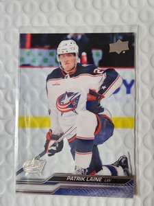 Patrik Laine 2023-24 Upper Deck Clear Cut Parallel Card #50