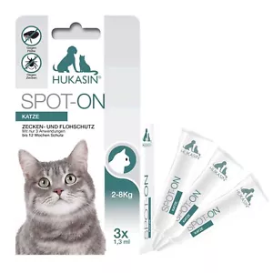 Hukasin® Spot On Katze - Zecken- und Floh Schutz - Bild 1 von 5