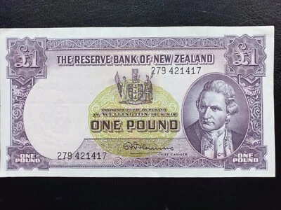 New Zealand 1 Pound (1956-1967) - Image 1 of 4