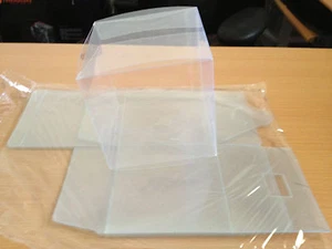 48 Pieces of PVC 3-Inch and 4-Inch Folding Plastic Gift Favor Box - Picture 1 of 2