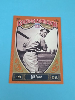 2013 Panini Cooperstown Matrix /325 #16 Edd Roush Reds BASEBALL Card 4G - Image 1 of 2