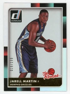 2015-16 Panini Donruss Jarell Martin The Rookies Holofoil #16 #/199 Grizzlies - Imagen 1 de 1