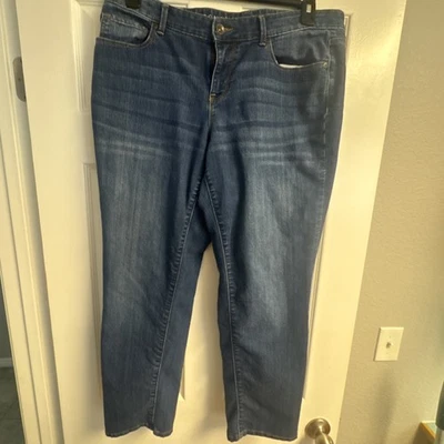 Sonoma Women's life + style  boyfriend Size 12 Blue Jeans - Image 1 of 4