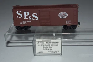 N Scale Kadee 20850 Spokane Portland & Seattle 40' Single Door Boxcar C54837 - Picture 1 of 2