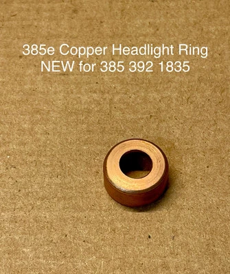 Lionel 385e-36 Copper Headlight Ring Bezel for Loco’s 385 392 1835 NEW EX! - Image 1 of 2