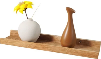 Плавающие полки настенные, 16 дюймов настенные полки для декора и хранения, Na... - Изображение 1 из 4